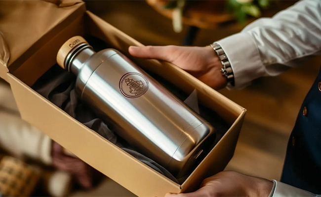 Custom Stainless Steel Water Bottle Packaging